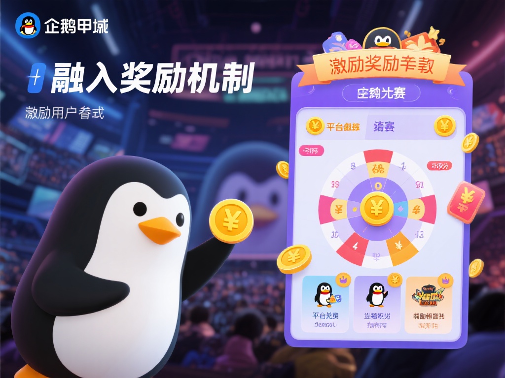 融入奖励机制
为了激励用户参与，企鹅电竞可以设置