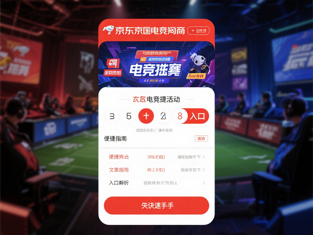 京东电竞竞猜入口详解：如何快速找到并参与竞猜？