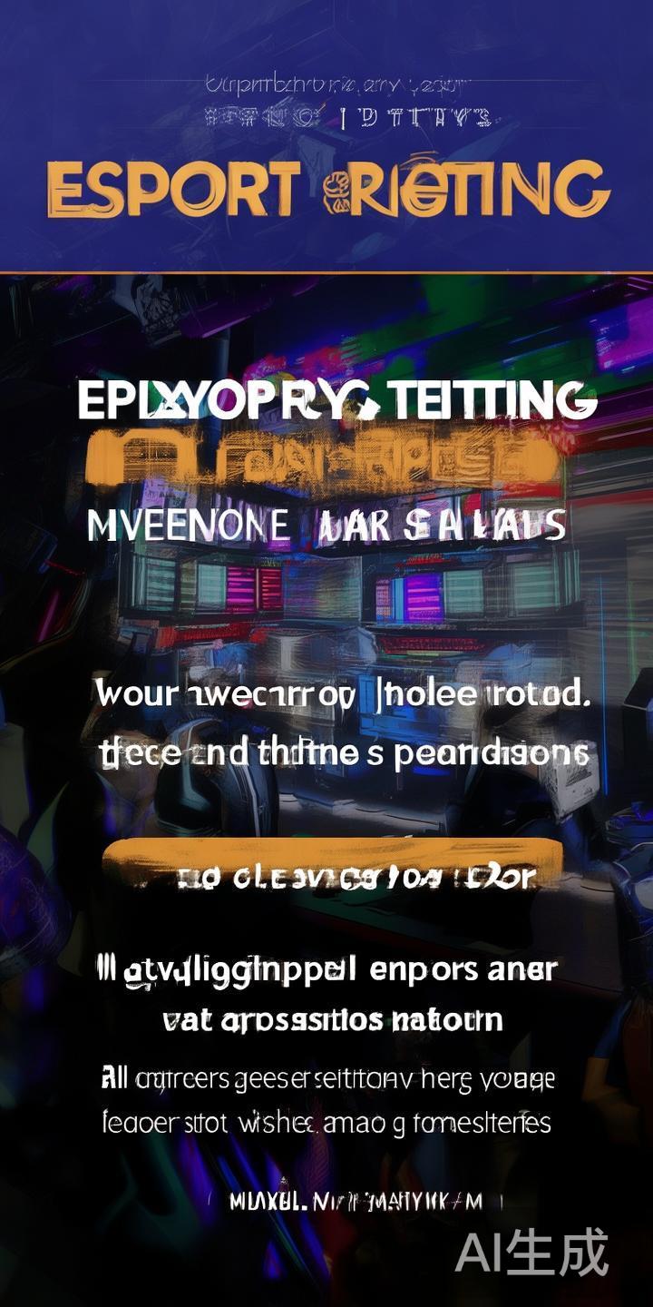 在当今电竞产业飞速发展的背景下，电竞比赛竞猜逐渐成